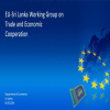 The EU- Sri Lanka Discussions on Enhancing Bilateral Trade Ties